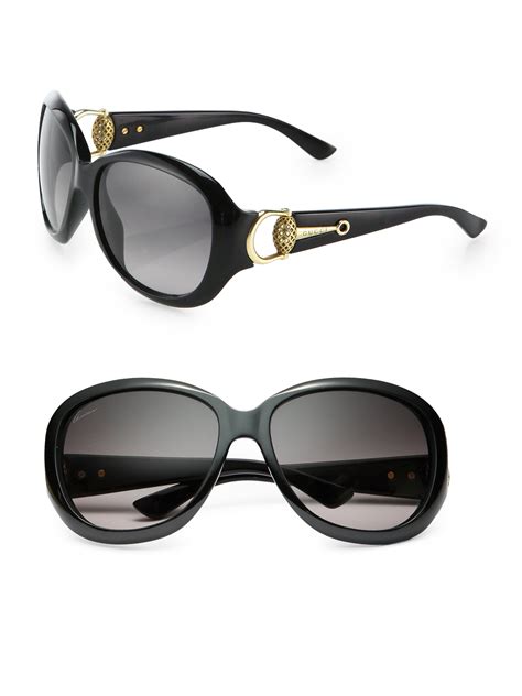 59mm round sunglasses gucci|gucci eyewear round frame sunglasses.